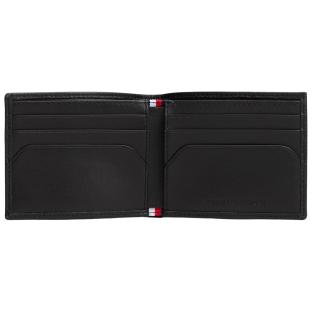 Portefeuille Noir Homme Tommy Hilfiger Th Flag Mini Cc Wall vue 0