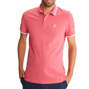 Polo Rose Homme TBS Yvanepol pas cher