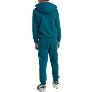 Ensemble Survêtements Bleu Canard Garçon Adidas Hoodie Set vue 0