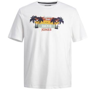 T-shirt Blanc Homme Jack & Jones Summer pas cher