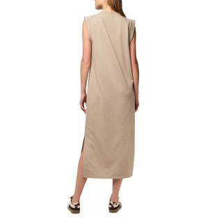 Robe Beige Femme Pieces Summer vue 2