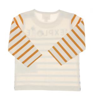 T-shirt Bleu à Rayures Enfant EOM Elorisa vue 2