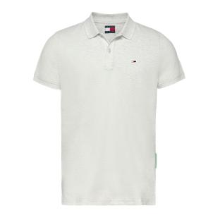 Polo Gris chiné Homme Tommy Hilfiger Tjm Slim pas cher
