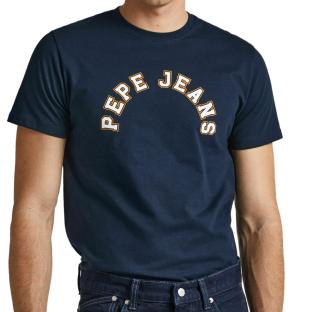 T-shirt Marine Homme Pepe jeans Westend pas cher