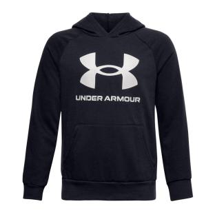 Sweat Noir Garçon Under Armour Rival Fleece pas cher