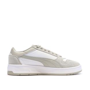 Baskets Beige/Blanc Homme Puma Court Classic Street vue 0