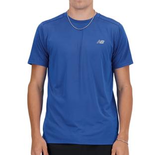 T-shirt Bleu Roi Homme New Balance Sport Essentials vue 0