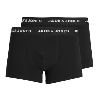 x3 Boxers Noir Garçon Jack & JonesJacjon Trunks 2 pas cher