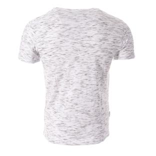 T-shirt Blanc Chiné Homme Paname Brothers vue 2