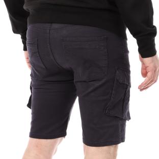 Short Marine Marron Homme La Maison Blaggio VEGALIA vue 0