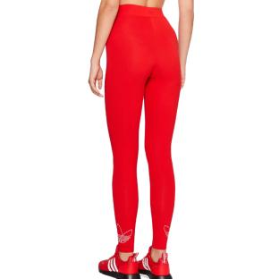 Legging Rouge Femme Adidas HK5169 vue 2