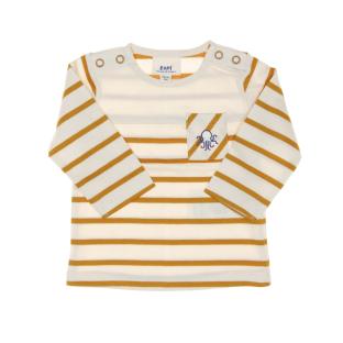 T-shirt Jaune à Rayures Garçon EOM Eloris2 vue 0