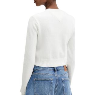 Pull Blanc Femme Tommy Hilfiger Tjw Sparkle Flag vue 0