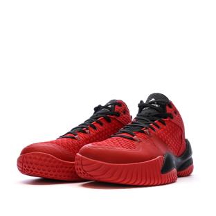 Chaussures de Basketball Rouge/Noir Homme Peak Lou vue 3