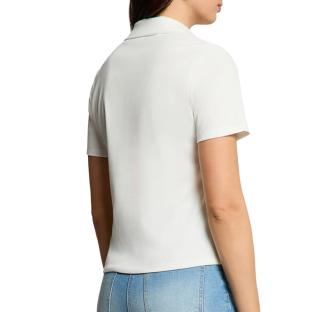 Polo Blanc Femme Morgan DROSSO vue 0