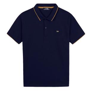 Men’s Navy Polo Shirt TBS Ivy Green Photo of the Espace des Marques %store% store - view of %key%