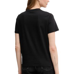 T-Shirt Noir Femme Calvin Klein Jeans Classic LV047C864G vue 2