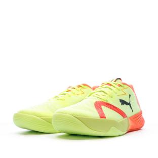 Chaussures de Handball Jaune/Orange Homme Puma Accelerate Turbonitro vue 6
