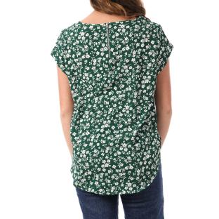 Top Imprimé Vert à Motifs Femme Only Vic vue 2