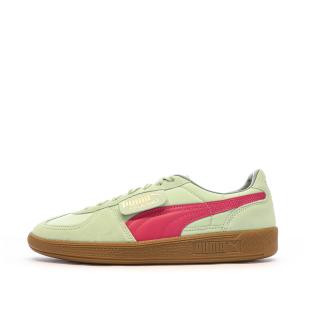 Baskets Verte/Rose Homme Puma Palermo pas cher