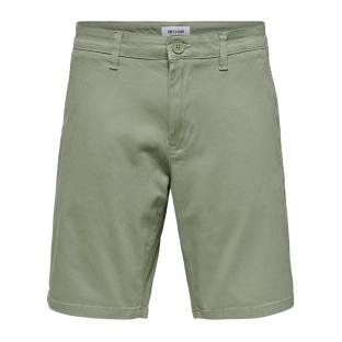 Short Chino Vert Homme ONLY & SONS 22018237 pas cher