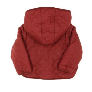 Manteau réversible Rouge/Sherpa Fille EOM Xoucil vue 2