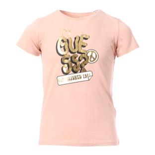 T-shirt Rose Fille Guess 6YW4 pas cher