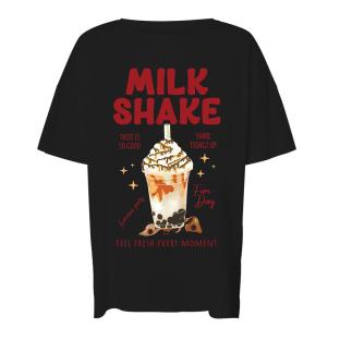 T-shirt Noir Femme Noisy May Pizza pas cher
