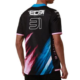 Maillot Noir/Rose/Turquoise Homme Kappa Kombat 321R78W vue 2
