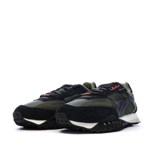 Baskets Vertes/Bordeaux Homme Puma Blktop vue 0