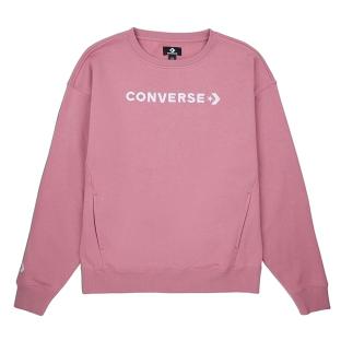 Sweat Rose Femme Converse Wordmark 10025688 pas cher