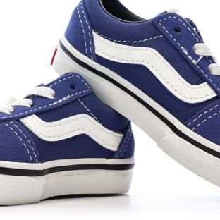 Baskets Bleu Garçon Vans Ward vue 7