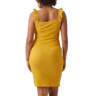 Robe de Grossesse Jaune Mamalicious Lindie vue 0
