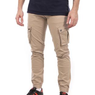 Pantalon Cargo Beige Homme La Maison Blaggio Tanera vue 0