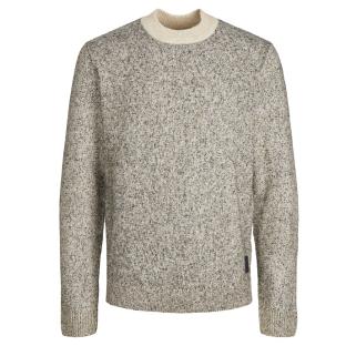 Pull Marron Homme Jack & Jones Space vue 3