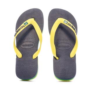 Tongs Marine Femme Havaianas Brasil Layers vue 3