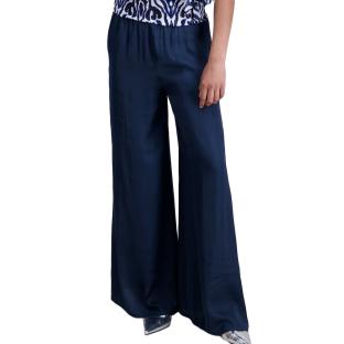 Pantalon fluide/toile Marine Morgan PWENDA vue 0