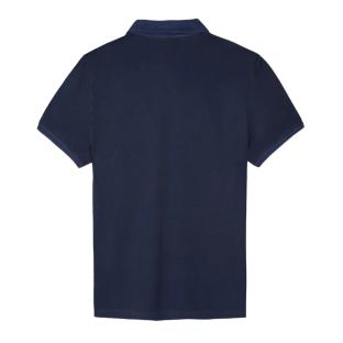 Polo Marine/Marron Homme TBS JAIRO vue 2