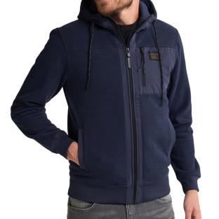Sweat Marine Homme Petrol Industries Hoodeds pas cher