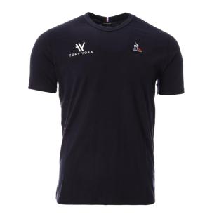 T-shirt Marine Homme Le Coq Sportif Presentation pas cher