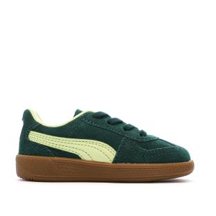 Baskets Verte Fille Puma Palermo vue 2