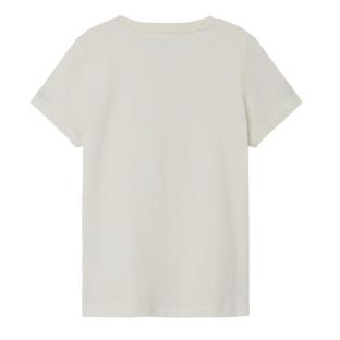 T-shirt Blanc à Motifs Fille Name it Berte vue 2