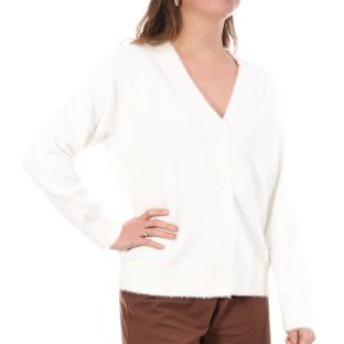 Gilet Blanc Femme Lee Cooper Ocadola pas cher