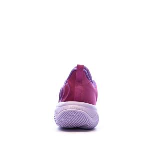 Chaussures de Basketball Violet Enfant Nike Giannis Immortality 4 vue 3