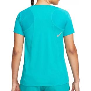 T-shirt Bleu Femme Nike Race Top vue 0
