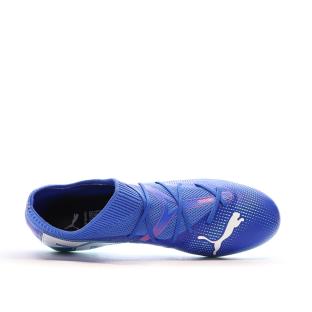 Chaussures de football Bleu Homme Puma Future 7 Match MxSG vue 4