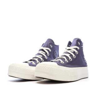 Baskets Marine Femme Converse Chuck Taylor All Star Lift vue 6