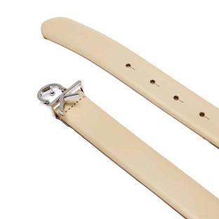 Ceinture Beige Femme Calvin Klein Jeans Ck Buckle Belt vue 2