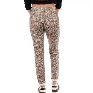Jean Slim Vert/orange Femme Kaporal CAMIE vue 0