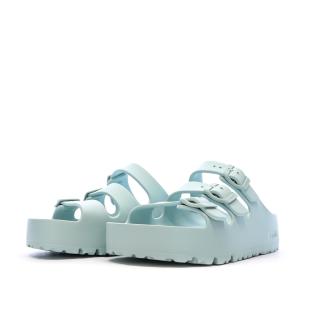 Sandales Vert d'eau Femme Birkenstock Florida Flex vue 6